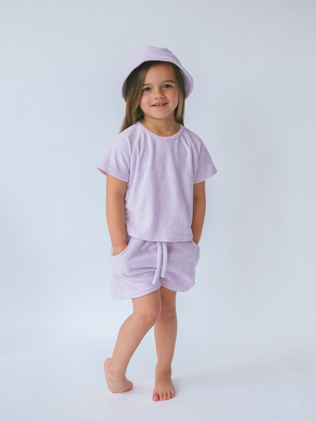 Lavender Towel Lounge Set - Children's