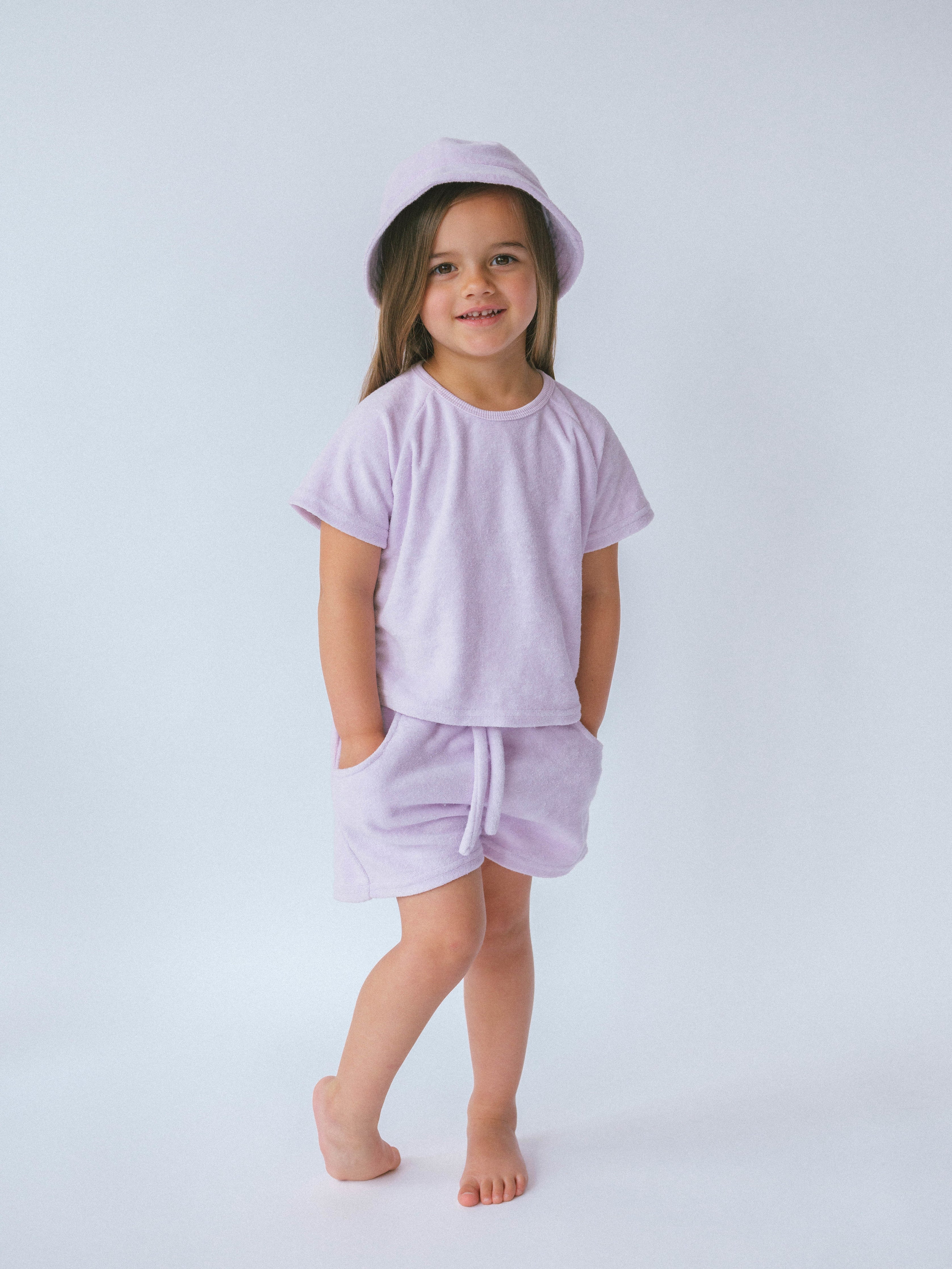 Lavender Towel Lounge Set - Children's